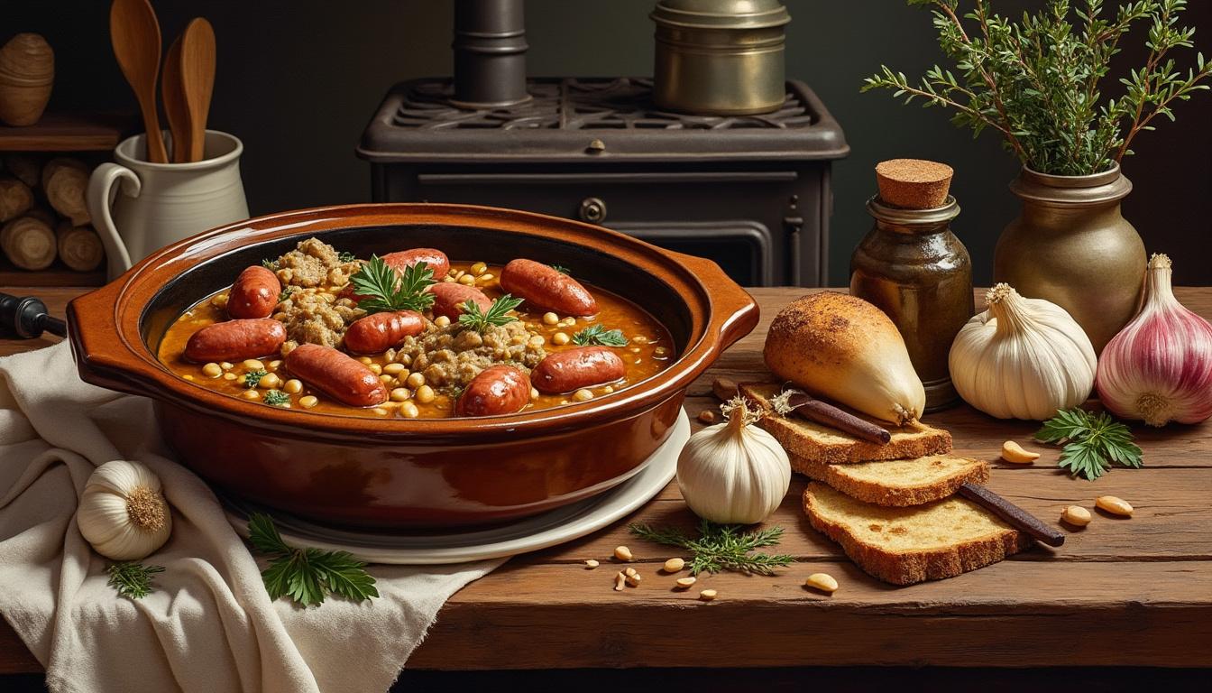 découvrez la recette authentique du cassoulet dans le carnet de julie. explorez des astuces et des secrets de cuisine pour réussir ce plat traditionnel français, plein de saveurs et de réconfort. régal garanti pour vos repas en famille !