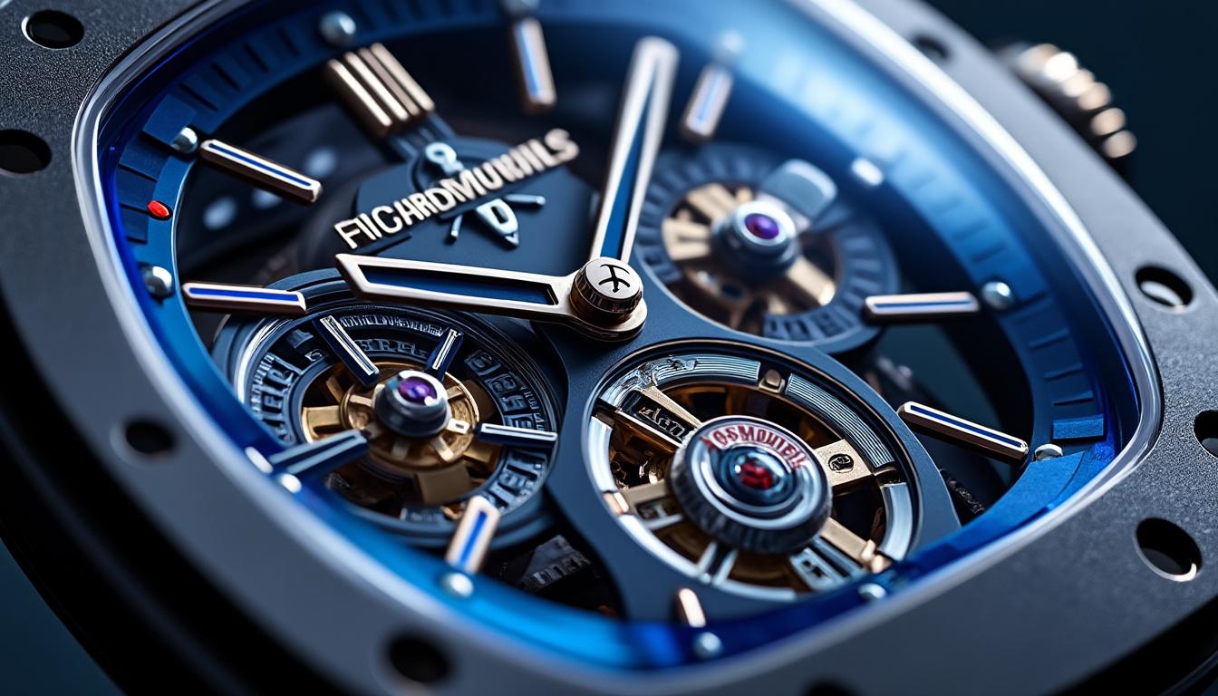 découvrez la richard mille rm 75-01 sapphire, une montre d'exception combinant luxe et innovation. avec son design audacieux et ses matériaux précieux, cette pièce rare incarne l'horlogerie haut de gamme à un tarif astronomical. plongez dans l'univers de l'élégance et de la performance.