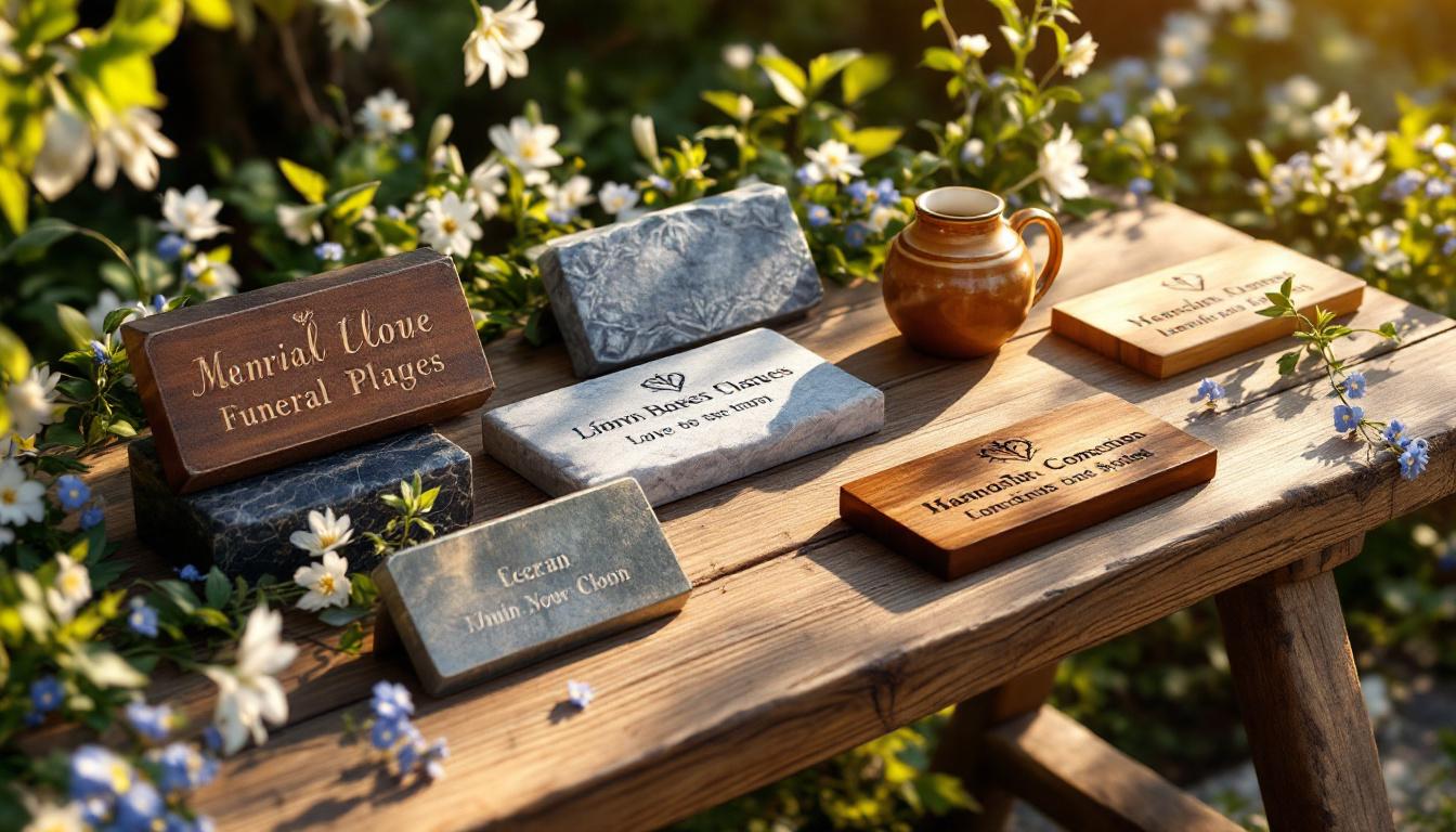 Comment choisir des plaques funéraires originales pour honorer un être cher