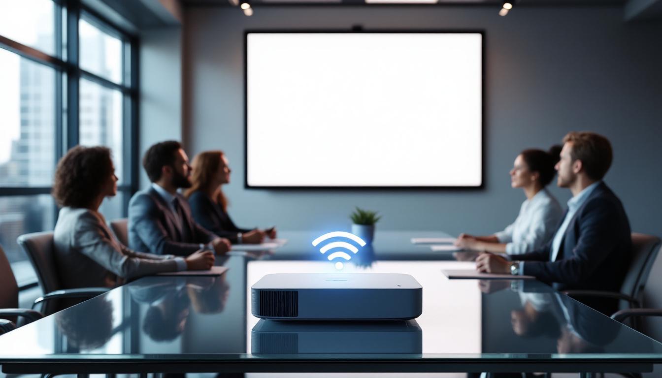 Améliorez vos conférences grâce à un vidéoprojecteur bureautique Wi-Fi de qualité