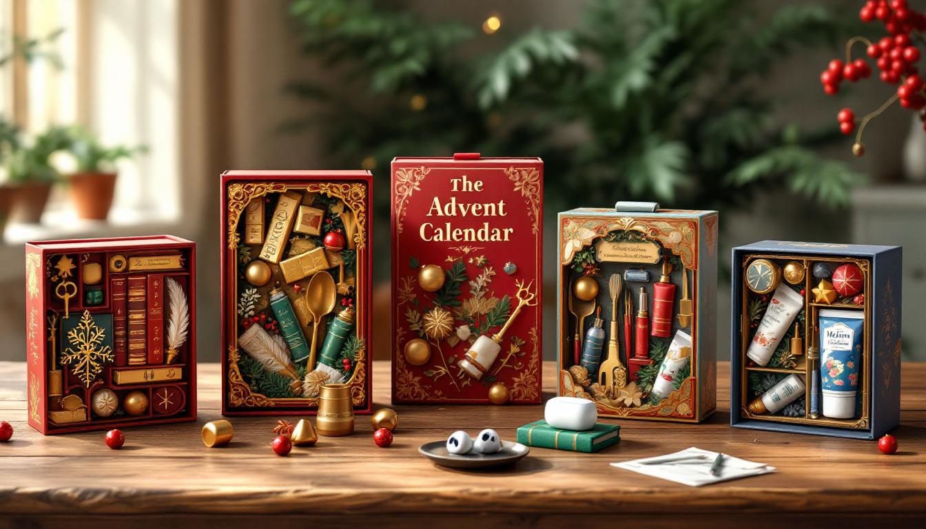 Meilleures boutiques en ligne pour un calendrier de l&rsquo;avent : le meilleur choix pour chaque passion
