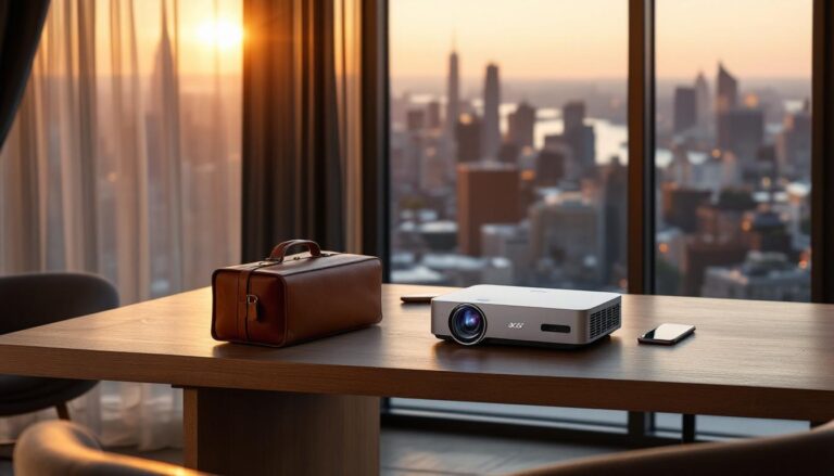 Vidéoprojecteur Acer portable : le compagnon parfait pour les voyages d’affaires