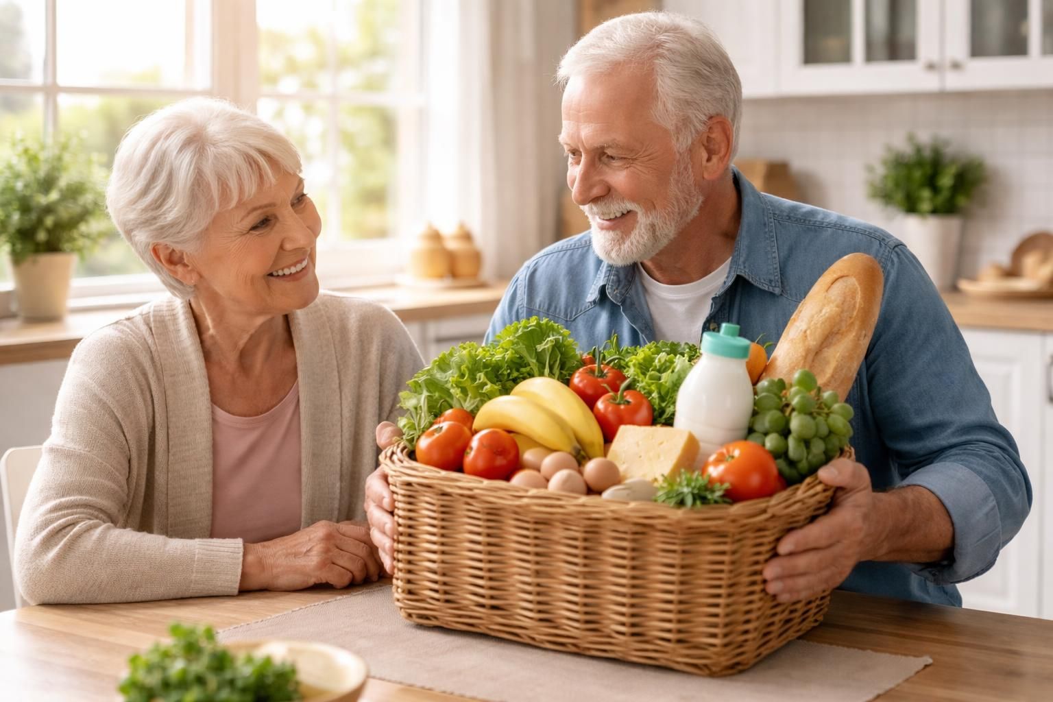 Admissibilité des retraités au chèque alimentaire
