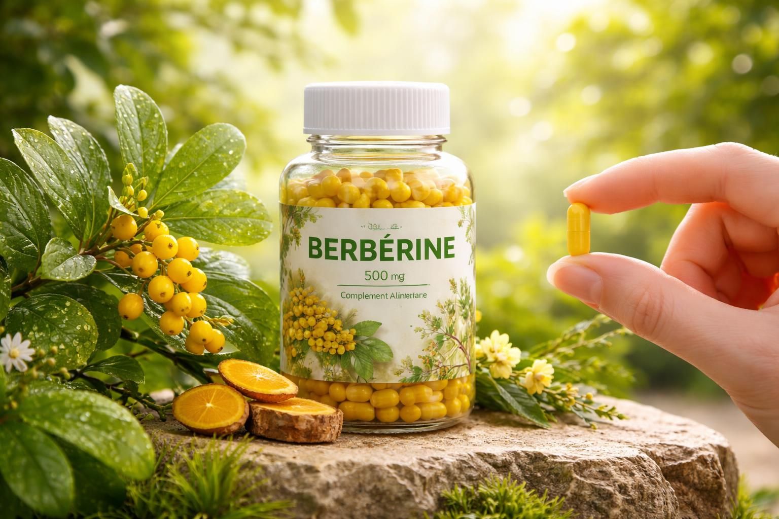 Berbérine : ses bienfaits santé et précautions d&rsquo;usage essentielles