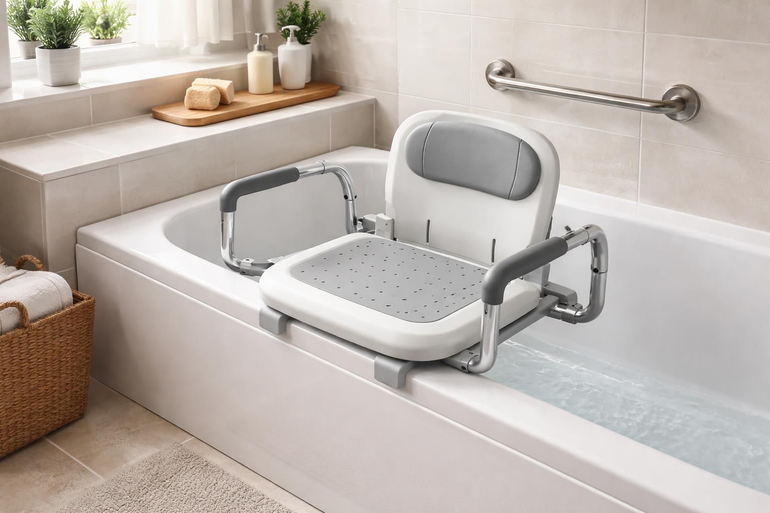 Critères pour sélectionner un siège de baignoire adapté aux seniors