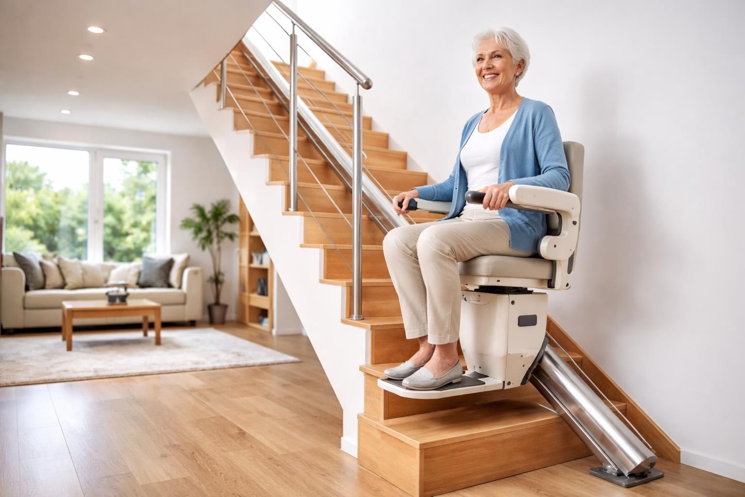 Les bénéfices et tarifs d&rsquo;un monte-escalier électrique