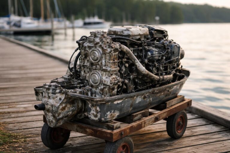 Moteur de bateau à vendre : éviter l’achat d’un bloc rincé