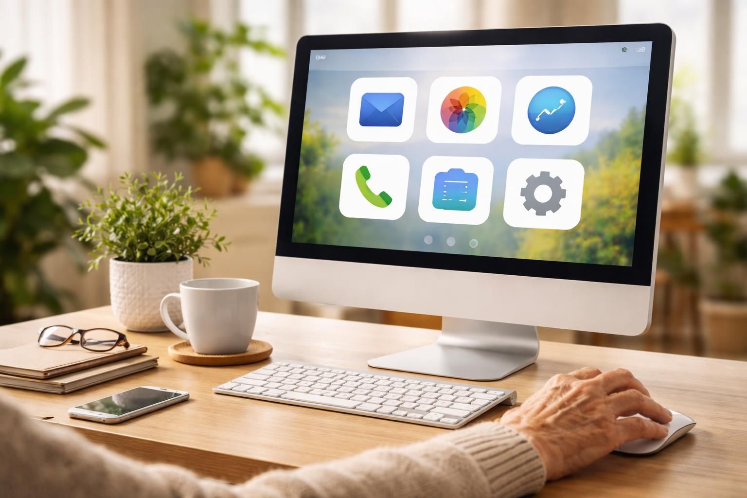 Ordinateur pour senior : guide pour simplifier l&rsquo;informatique accessible