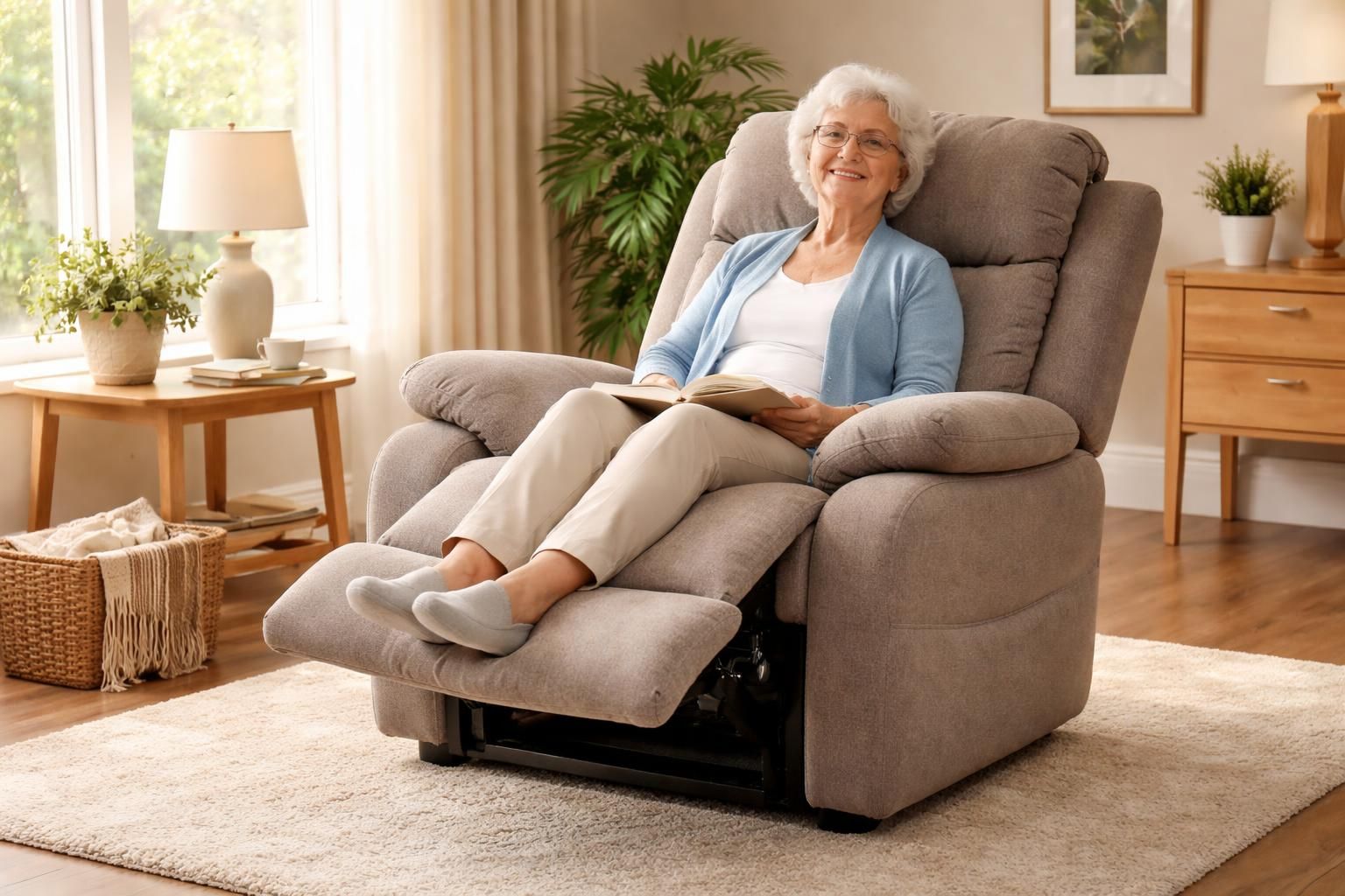 Choisir un fauteuil confort optimal pour personne âgée