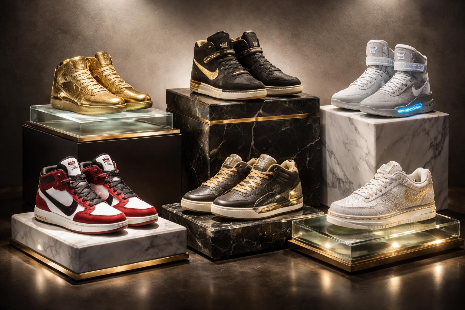 Classement exclusif des paires de baskets les plus chères du monde