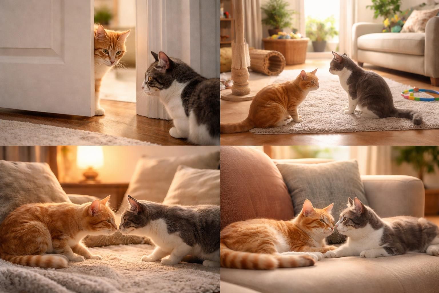 Combien de temps pour que 2 chats s&rsquo;acceptent : les étapes clés à suivre pour une intégration sereine