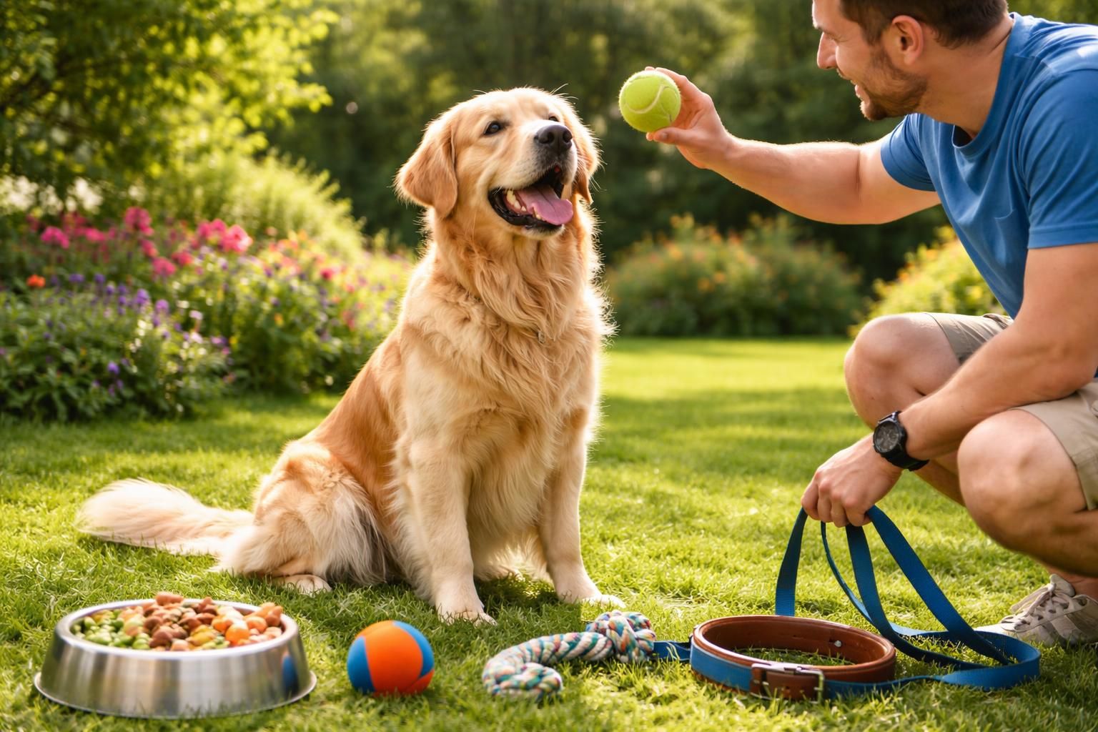 Comment élever un Golden Retriever americain heureux et en bonne santé ?