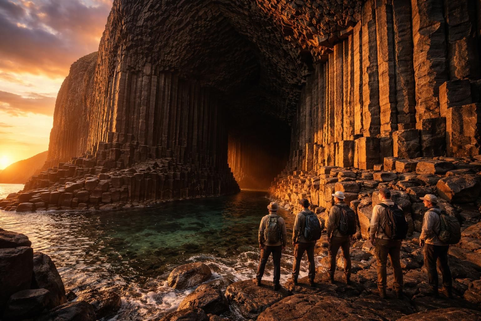 Découverte inoubliable de la grotte de Fingal