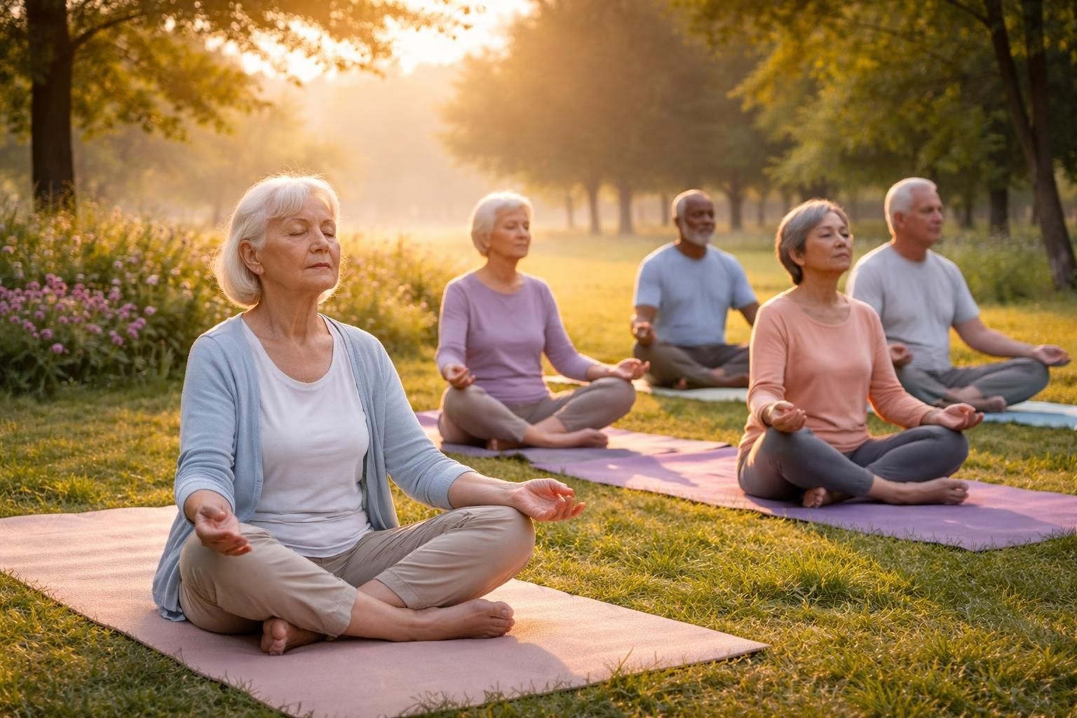 Exercices de relaxation pour seniors : renouer avec le calme