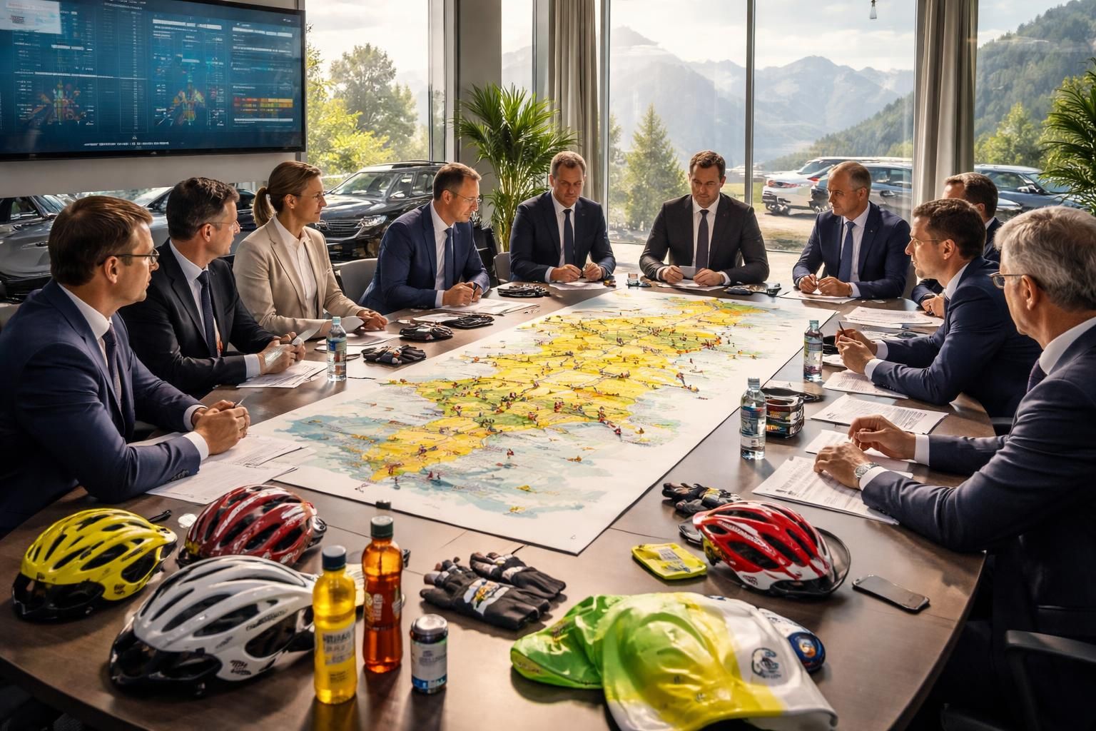 Les partenaires et sponsors influençant le budget du Tour de France