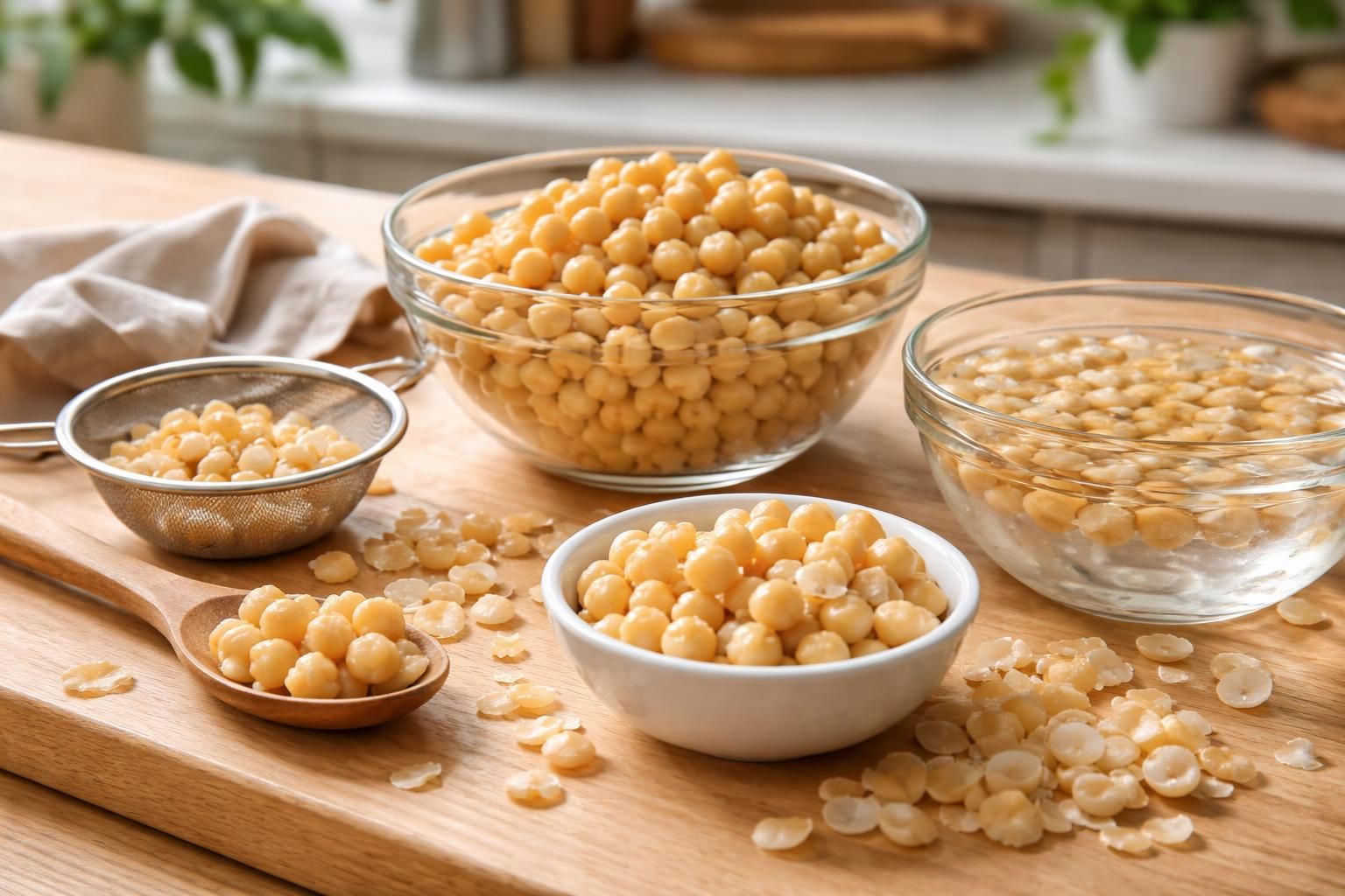 Méthodes rapides pour éplucher vos pois chiches sans effort