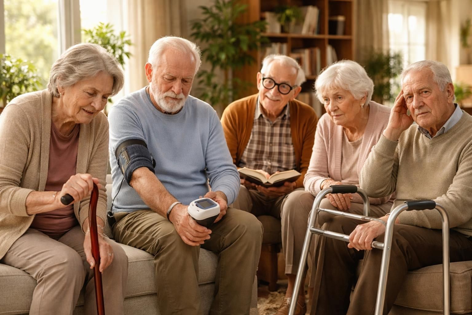 Top des affections courantes chez les personnes âgées