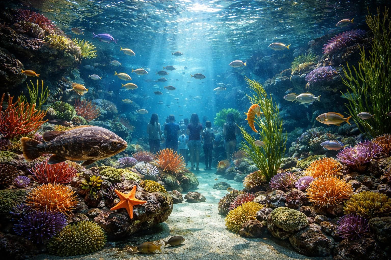 Les merveilles marines de l&rsquo;aquarium à Marseillan à ne pas rater