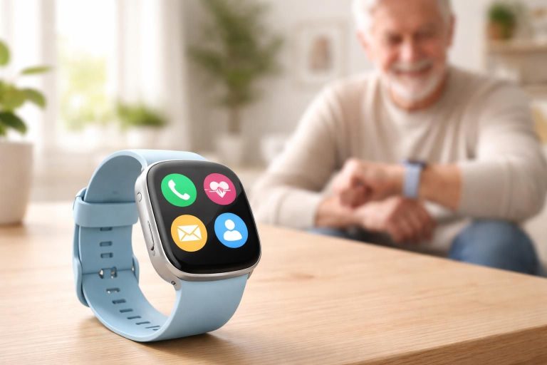 Montre connectée sans abonnement : autonomie pour les seniors
