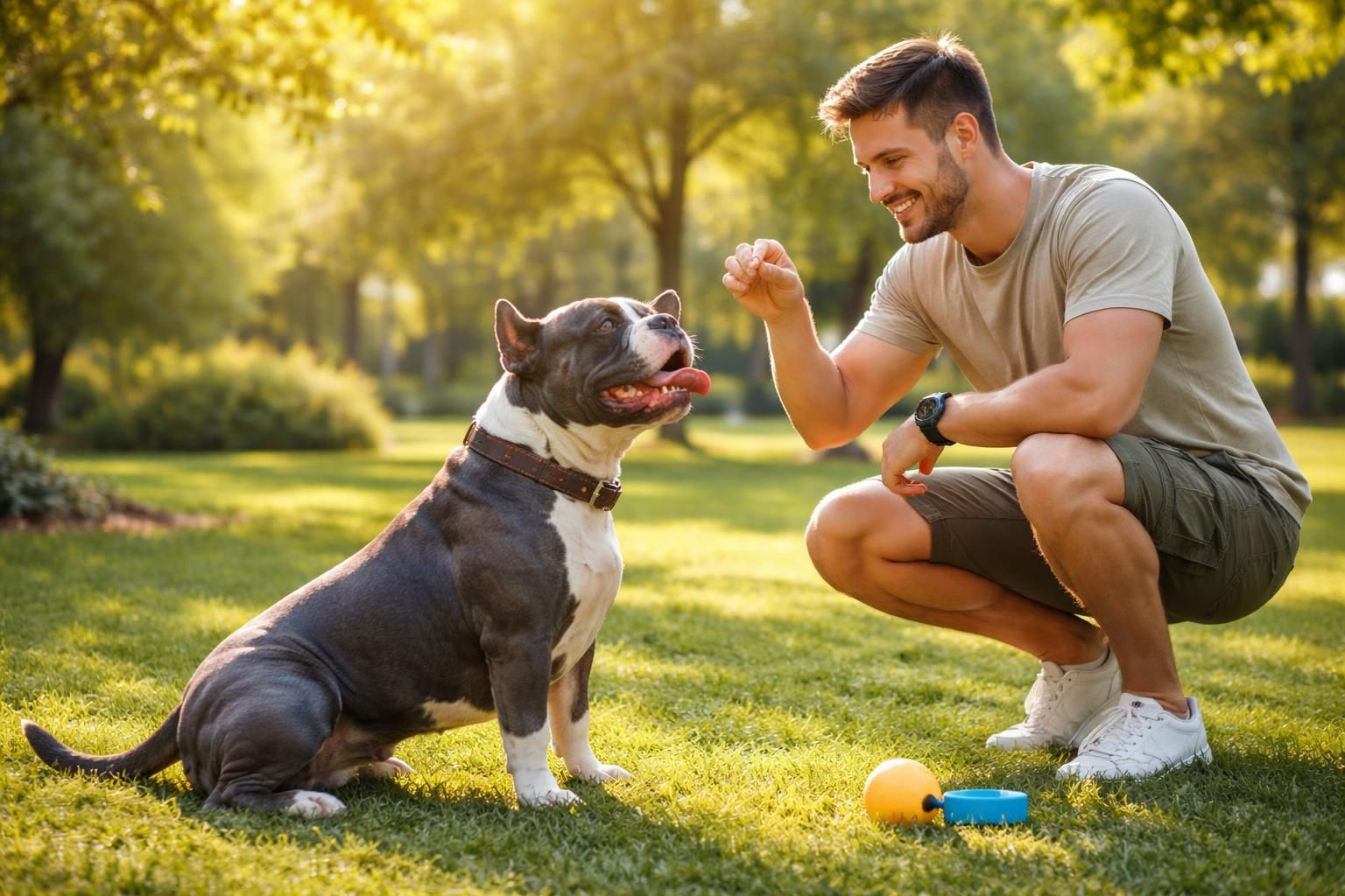 Renforcement positif chez l&rsquo;American Bully : une méthode efficace pour un compagnon équilibré